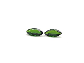 Chrome Diopside 12x6mm Marquise Matched Pair 3.00ctw