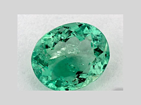 Emerald 8.22x6.81mm Oval 1.37ct