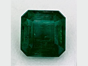 Zambian Emerald 9.09x8.74mm Emerald Cut 3.23ct