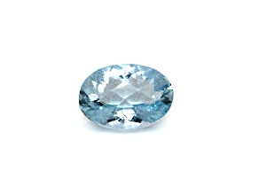Aquamarine Oval Checkerboard 14 X 10 mm, 5.21 cts