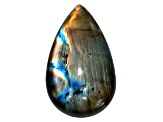 Labradorite 34.8x20.36mm Pear Shape Cabochon 45.60ct