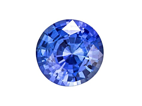 Sapphire Loose Gemstone 6.5mm Round 1.1ct