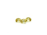 Yellow Apatite 10x8mm Oval Set of 3 8.83ctw