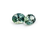 Montana Sapphire 8x6mm Oval Matched Pair 3.48ctw