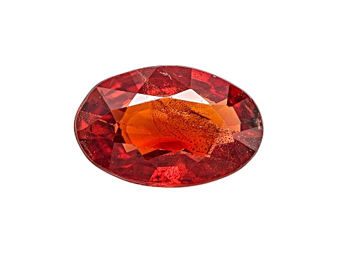 Orange Sapphire 6x4mm Oval 0.40ct