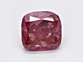 1.27ct Deep Pink Cushion Lab-Grown Diamond VS2 Clarity IGI Certified