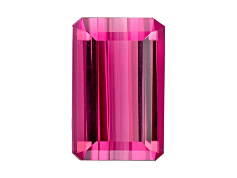 Pink Tourmaline 9.2x6mm Emerald Cut 2.1ct