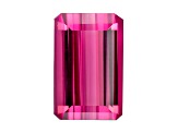 Pink Tourmaline 9.2x6mm Emerald Cut 2.1ct