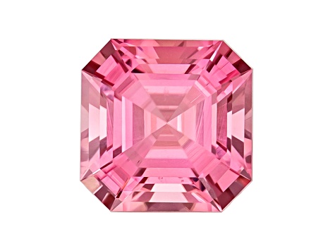 Pink Tourmaline Unheated 7.1mm Emerald Cut 1.77ct