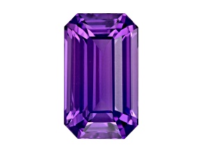 Purple Sapphire Unheated 8.19x5.06mm Emerald Cut 1.58ct