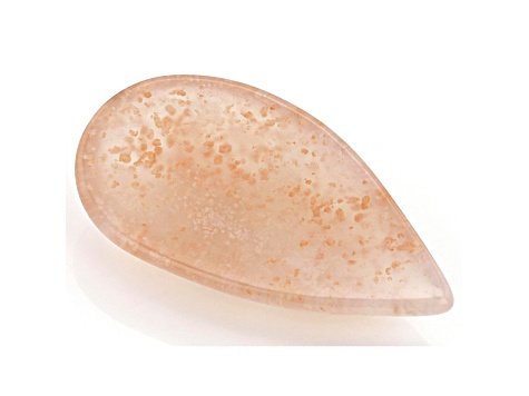 Tennessee Paint Rock Agate 28.2x14.5mm Tear Drop Cabochon 17.00ct