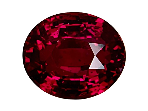 Ruby Unheated 10.9x9.2mm Oval 6.04ct