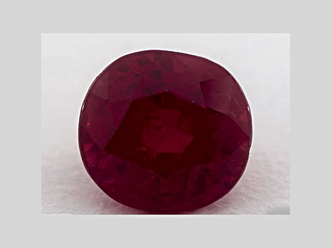 Ruby 6.46x6.02mm Oval 1.66ct