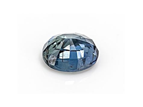 Bi-Color Sapphire 7.2x6mm Oval 1.55ct