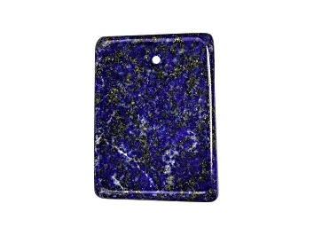 Picture of Lapis Lazuli 44.2x32.6mm Rectangle Slab Focal Bead