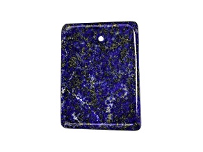 Lapis Lazuli 44.2x32.6mm Rectangle Slab Focal Bead