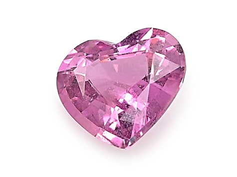 Pink Sapphire 6.3x5.5mm Heart Shape 0.77ct