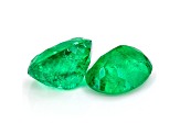 Colombian Emerald 8.5x6.5mm Oval Matched Pair 3.14ctw
