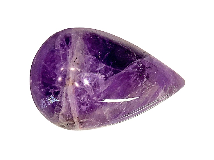 Amethyst 30.2x18.59mm Pear Shape Cabochon 32.30ct
