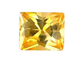 Yellow Sapphire Loose Gemstone 4.7x4.0mm Radiant Cut 0.50ct