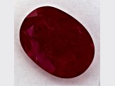 Ruby 13.1x9.6mm Oval 6.11ct