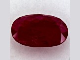 Ruby 13.1x9.6mm Oval 6.11ct