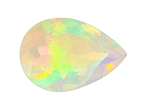 Ethiopian Opal 12.6x8.7mm Pear Shape 2.45ct