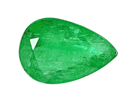 Brazilian Emerald 9.4x6.4mm Pear Shape 1.44ct