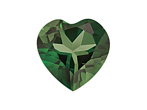 Green Tourmaline 5mm Heart Shape 0.50ct