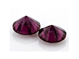 Anthill Garnet 3.5mm Round Matched Pair 0.35ctw