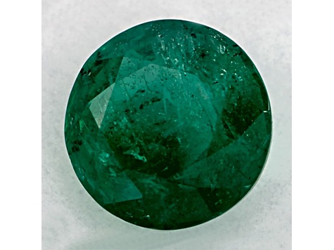 Zambian Emerald 7.9mm Round 2.01ct