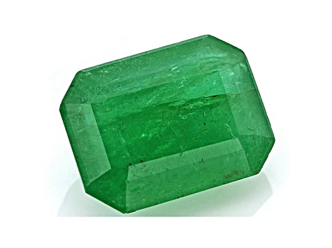 Brazilian Emerald 10.5x8mm Emerald Cut 3.32ct