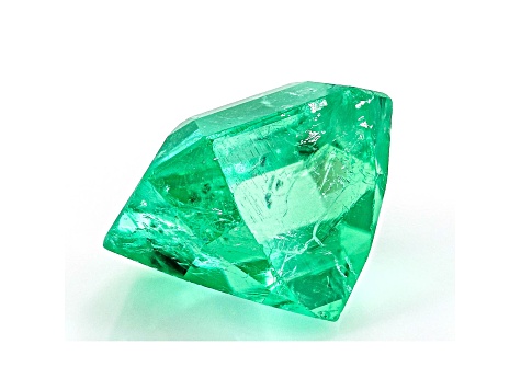 Colombian Emerald 8.9x8.6mm Emerald Cut 3.25ct
