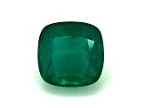 Emerald 10mm Square Cushion 4.12ct