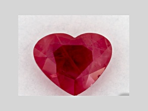 Ruby 7.39x5.91mm Heart Shape 1.22ct