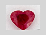 Ruby 7.39x5.91mm Heart Shape 1.22ct