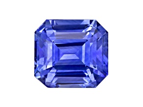 Sapphire Loose Gemstone 7.6x7.1mm Emerald Cut 3.04ct