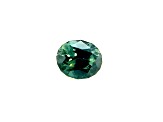 Teal Sapphire 4.8x3.9mm Oval 0.80ct