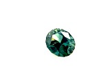 Teal Sapphire 4.8x3.9mm Oval 0.80ct