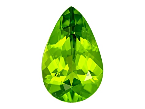 Peridot 14.1x9.1mm Pear Shape 4.63ct