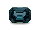 Teal Sapphire 6.6x4.8mm Emerald Cut 1.16ct
