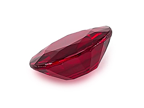 6.15 Ct. Rubis rouge sang naturel Mozambique coupe ovale étonnantes