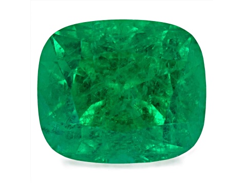 Panjshir Valley Emerald 9.7x8.3mm Rectangular Cushion 3.38ct