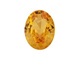 Yellow Sapphire 6x4mm Oval 0.65ct