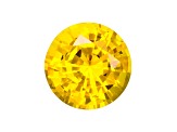 Yellow Sapphire Loose Gemstone 5.7mm Round 0.88ct