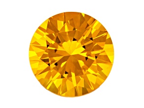 Yellow Sapphire 5.4mm Round 0.68ct