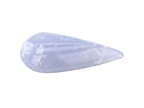 Blue Chalcedony 28.0x13.5mm Tear Drop Cabochon 13.00ct