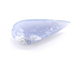 Blue Chalcedony 28.0x13.5mm Tear Drop Cabochon 13.00ct