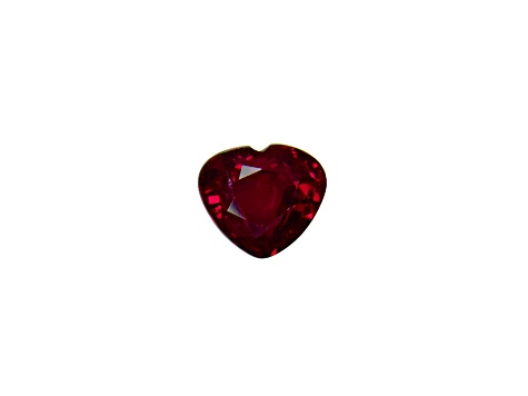 Ruby 8.7x7.7mm Heart Shape 3ct