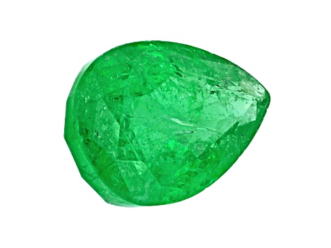 Brazilian Emerald 6x4.2mm Pear Shape 0.51ct
